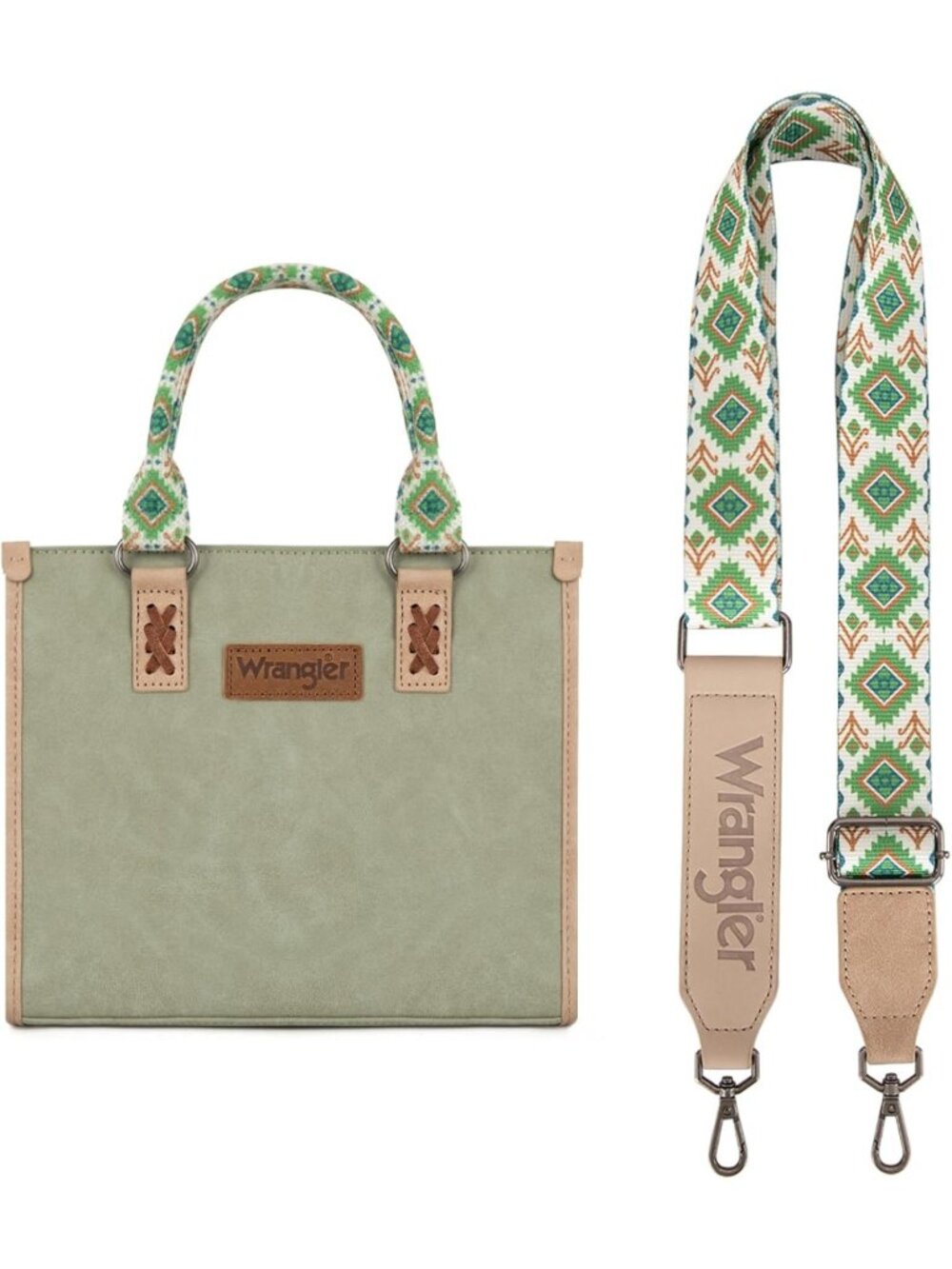 Stylish Aztec Western Tote Bag for Women | Retro Top Handle Handbag, Chic Purse